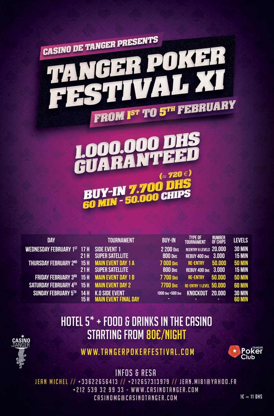 Tanger Poker Festival 2017